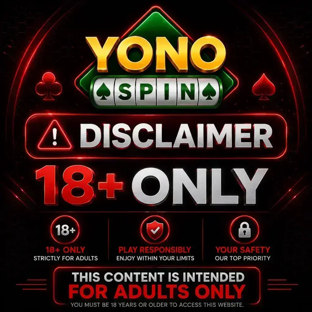 yono spin disclaimer screen